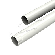 Труба водосточная МЕТАЛЛ ПРОФИЛЬ Foramina PUR D100х2000 Ral 9010