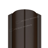 Штакетник металлический МЕТАЛЛ ПРОФИЛЬ ELLIPSE-O 19х126 (ПЭ-01-NL805-0.45)