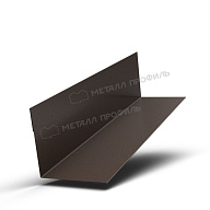 Планка угла внутреннего 30х30х2000 (VALORI-20-DarkBrown-0.5)