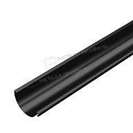 Желоб водосточный МЕТАЛЛ ПРОФИЛЬ PURMAN BLACK EDITION D125х3000 Ral 9005