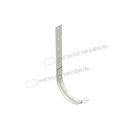 Держатель желоба МЕТАЛЛ ПРОФИЛЬ Foramina PUR D125х280 Ral 9010