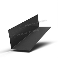 Планка угла внутреннего 30х30х2000 (VALORI-20-DarkGrey-0.5)
